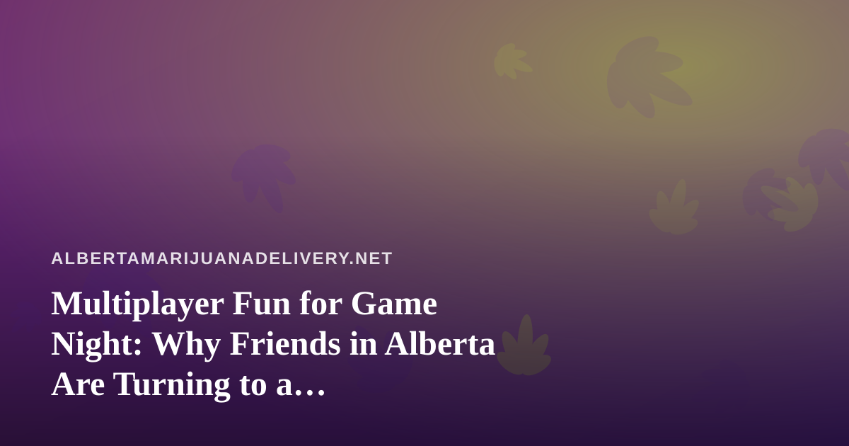 Multiplayer Fun for Game Night: Why Friends in Alberta Are Turning to a Challenge-Your-Friends App